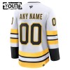 Lasten NHL Boston Bruins Pelipaita Custom 2025-26 Fanatics Premium Vieras Valkoinen
